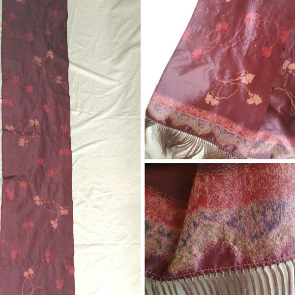 Batik Rewoven Long Scarf