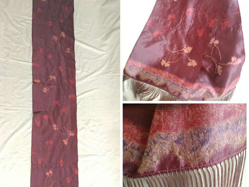 Batik Rewoven Long Scarf